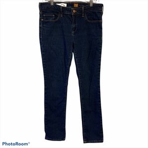 Pilcro and the letterpress 30 Anthropologie Queen B stretch jeans denim med wash